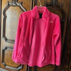 Beautiful The NorthFace youth girl’s fleece jacket.